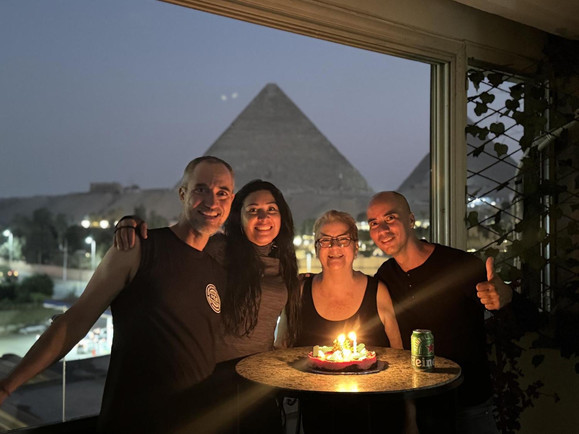 Unique Pyramids Boutique Inn Kafrat al Jabal ภายนอก รูปภาพ