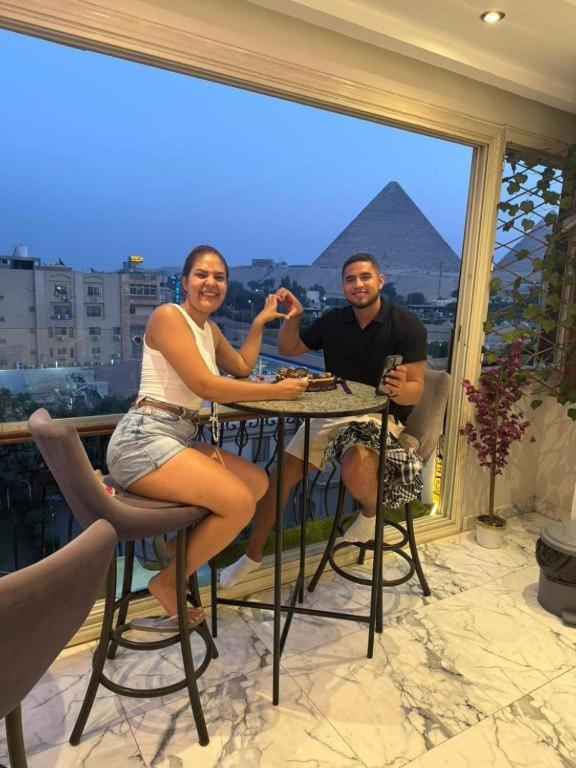 Unique Pyramids Boutique Inn Kafrat al Jabal ภายนอก รูปภาพ